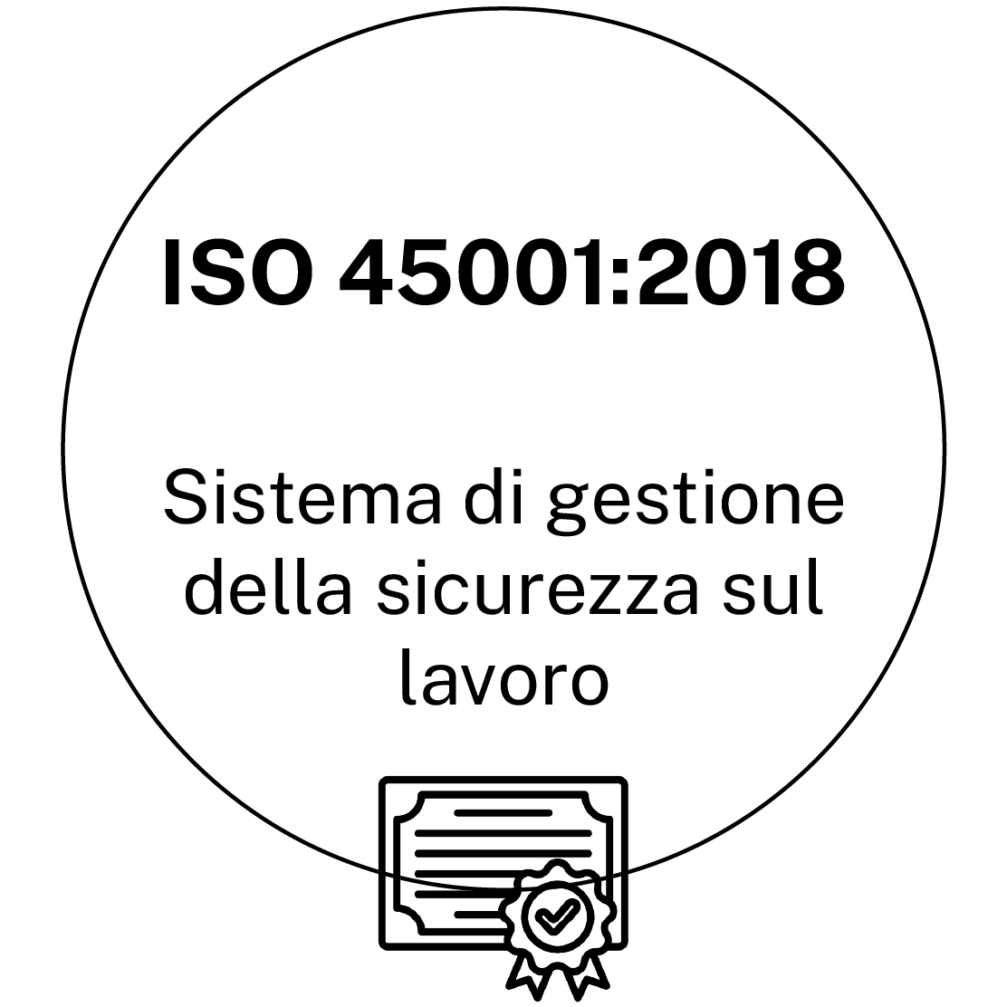 Logo ISO 45001:2018