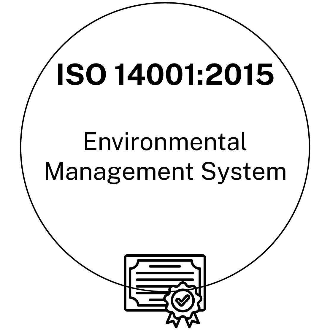 Logo ISO 14001:2015