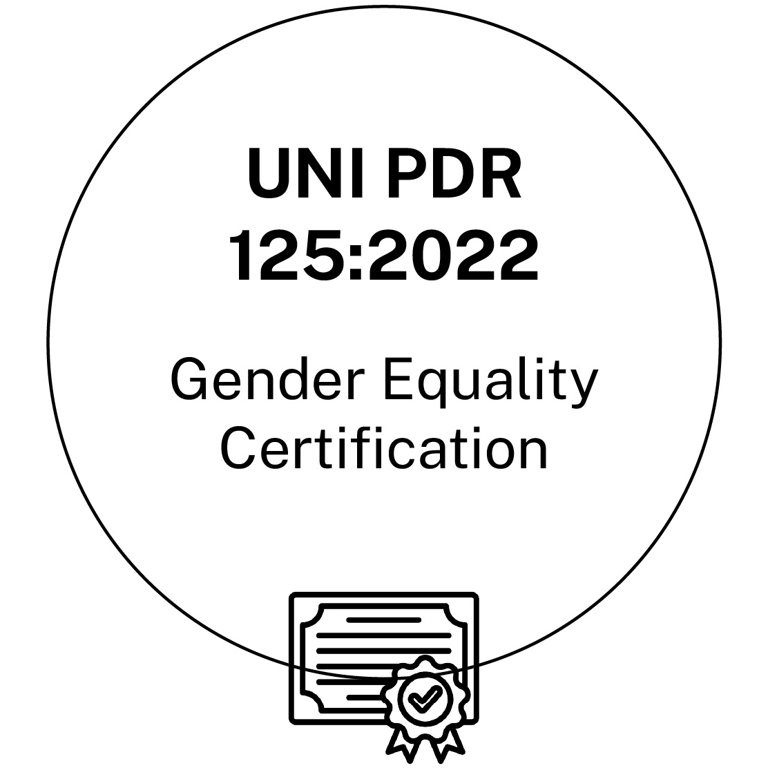 Logo UNI PDR 125:2022